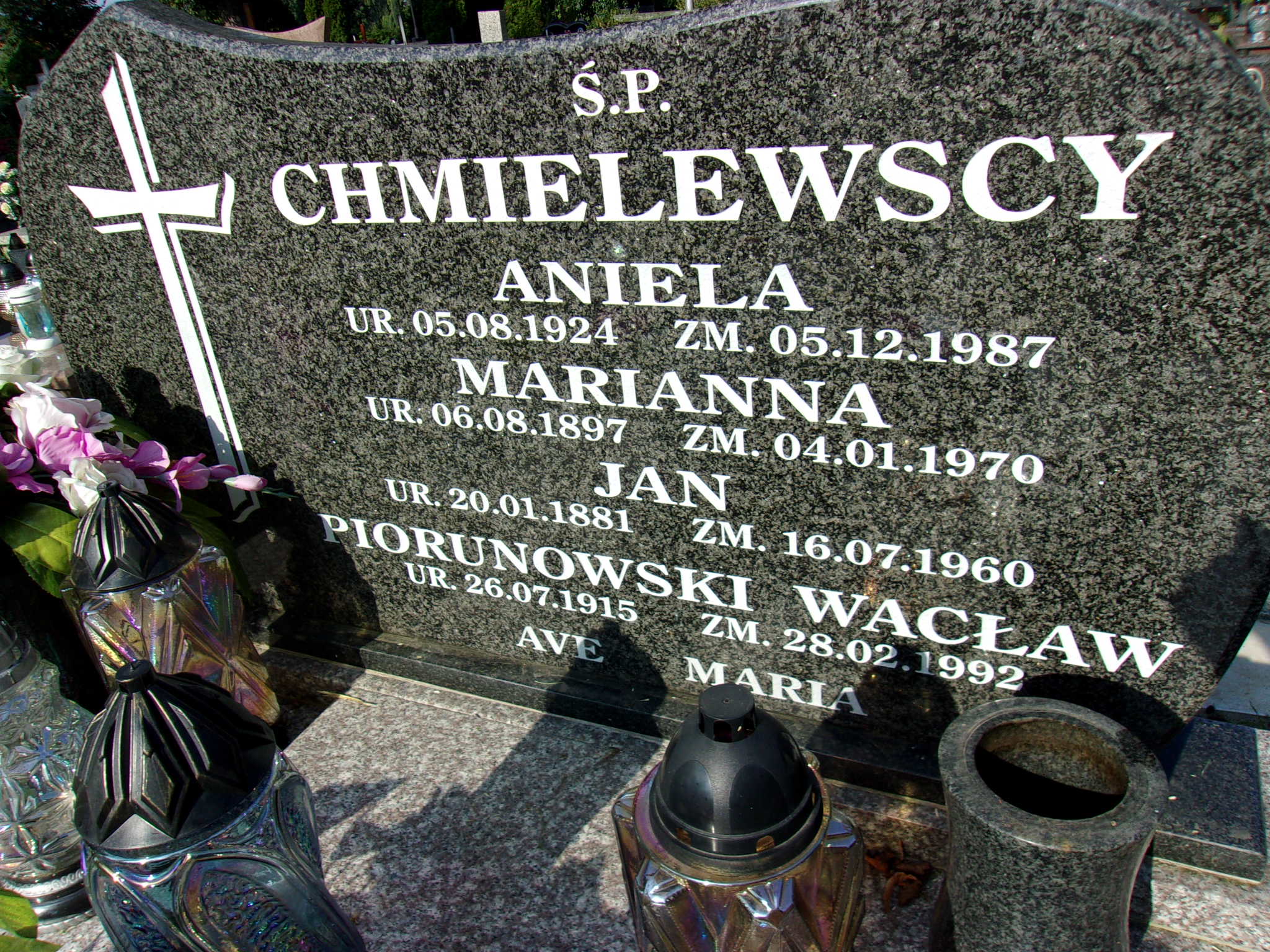 Aniela Chmielewska 1924 Lubin - Grobonet - Wyszukiwarka osób pochowanych