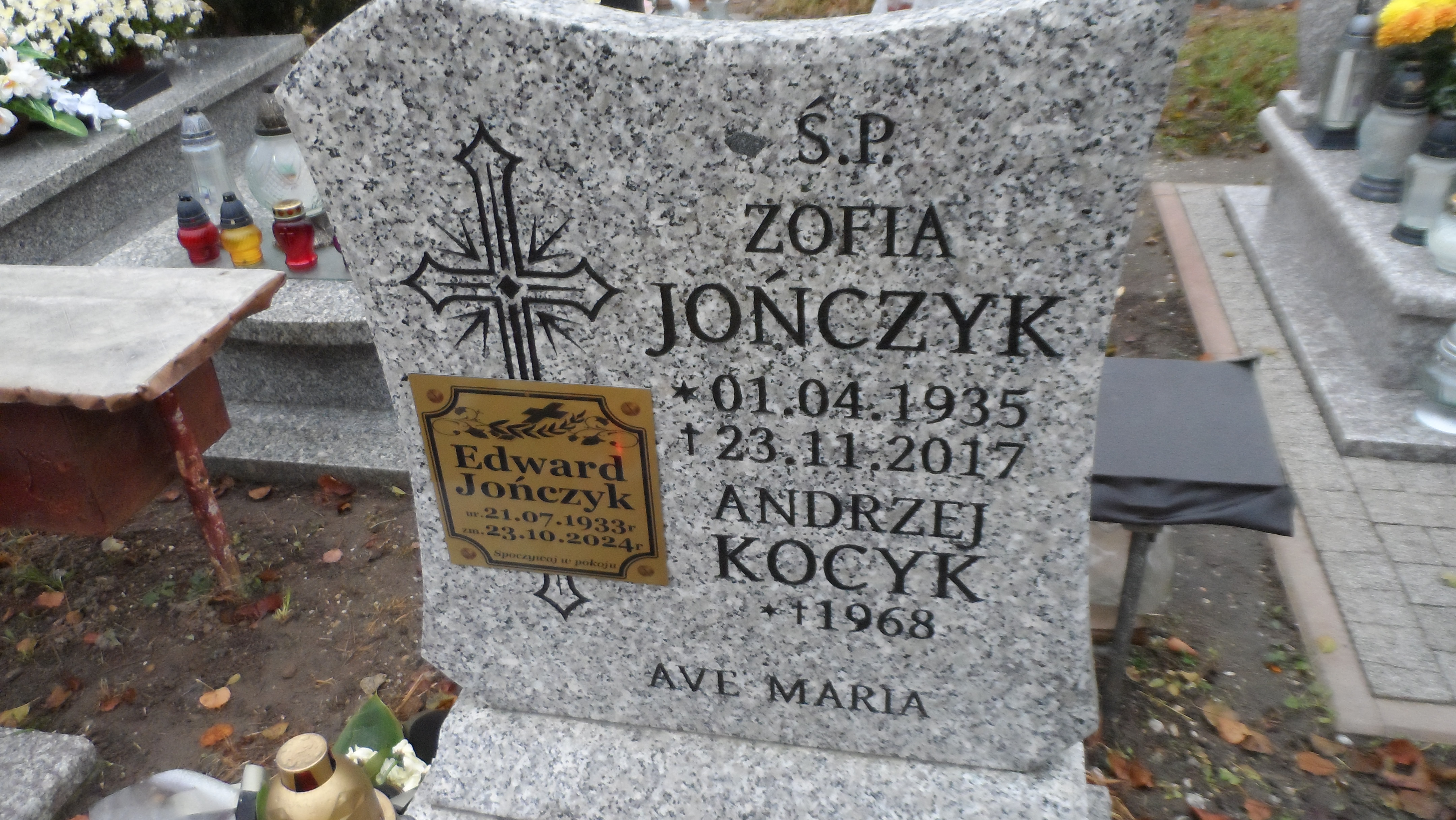 Zofia Jończyk 1935 Lubin - Grobonet - Wyszukiwarka osób pochowanych