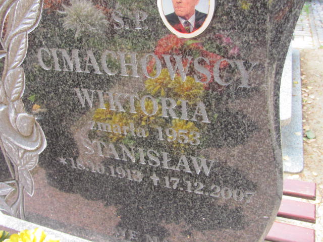 Stanisław Ćmachowski 1913 Lubin - Grobonet - Wyszukiwarka osób pochowanych