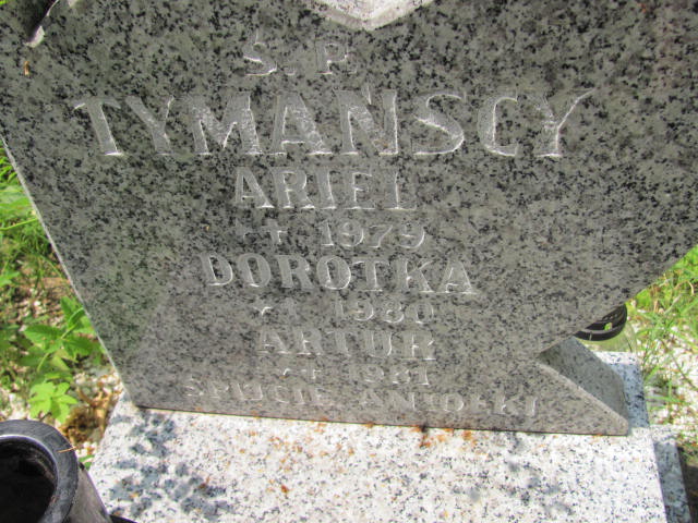 Ariel Tymański 1979 Lubin - Grobonet - Wyszukiwarka osób pochowanych