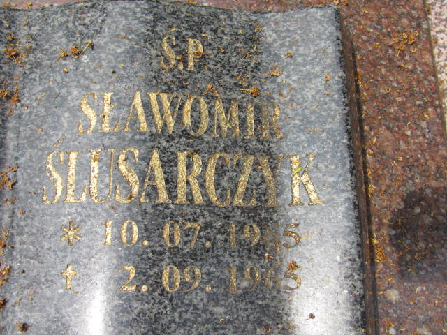 Sławomir Ślusarczyk 1965 Lubin - Grobonet - Wyszukiwarka osób pochowanych