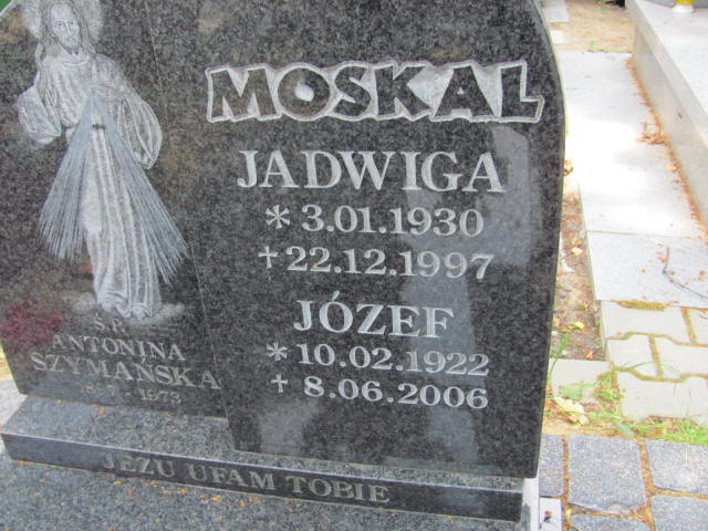 Jadwiga Moskal 1930 Lubin - Grobonet - Wyszukiwarka osób pochowanych