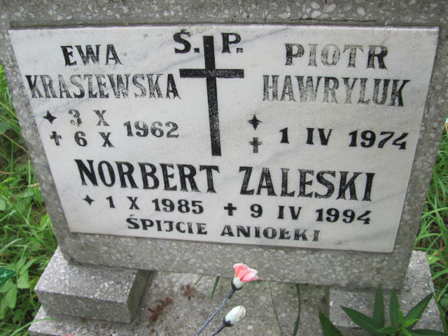 Grzegorz Piotr Hawryluk 1974 Lubin - Grobonet - Wyszukiwarka osób pochowanych