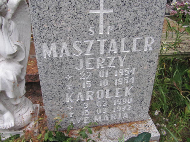 Jerzy Masztaler 1954 Lubin - Grobonet - Wyszukiwarka osób pochowanych