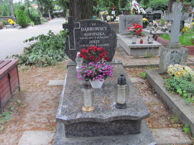 Grób Agnieszka Dąbrowska