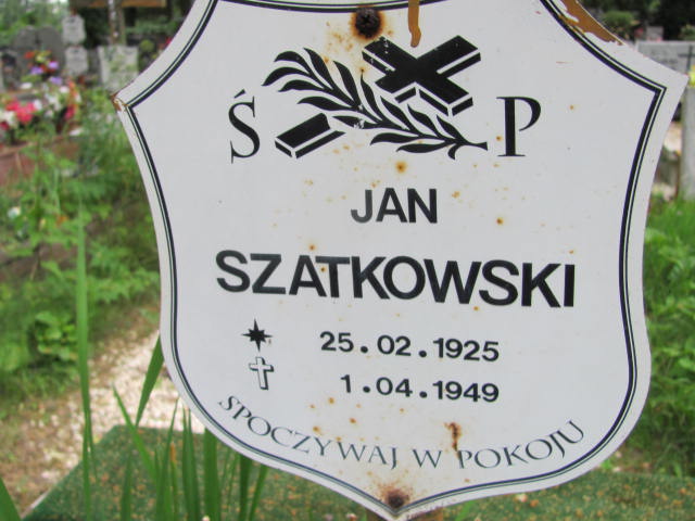 Jan Szatkowski 1925 Lubin - Grobonet - Wyszukiwarka osób pochowanych