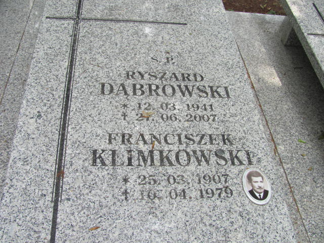 Ryszard Dąbrowski 1941 Lubin - Grobonet - Wyszukiwarka osób pochowanych