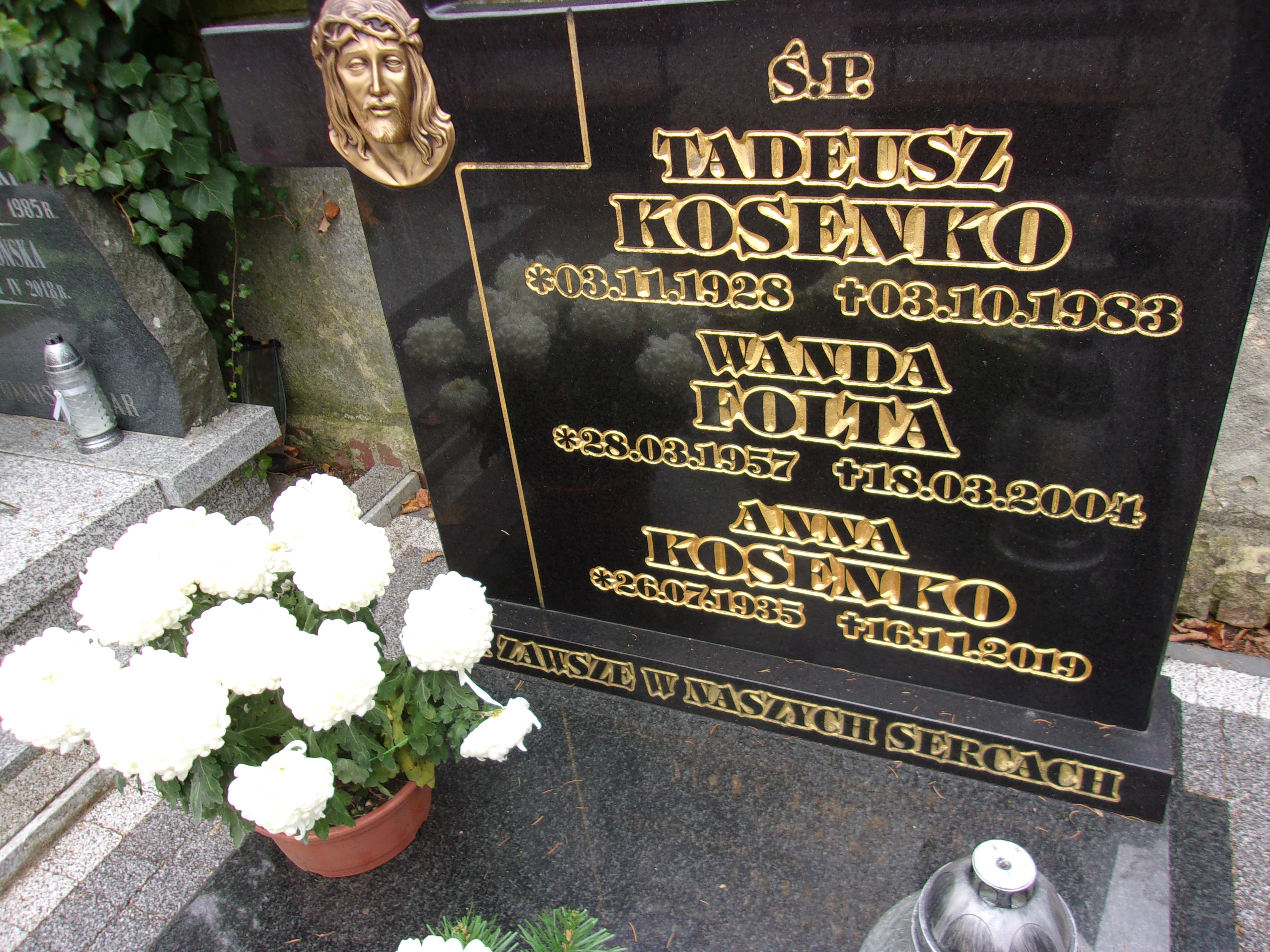 Anna Kosenko 1935 Lubin - Grobonet - Wyszukiwarka osób pochowanych