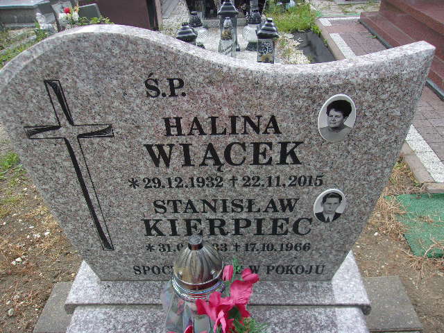 Halina Wiącek 1932 Lubin - Grobonet - Wyszukiwarka osób pochowanych