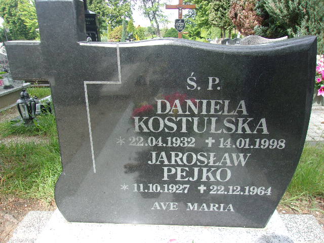 Jarosław Pejko 1927 Lubin - Grobonet - Wyszukiwarka osób pochowanych