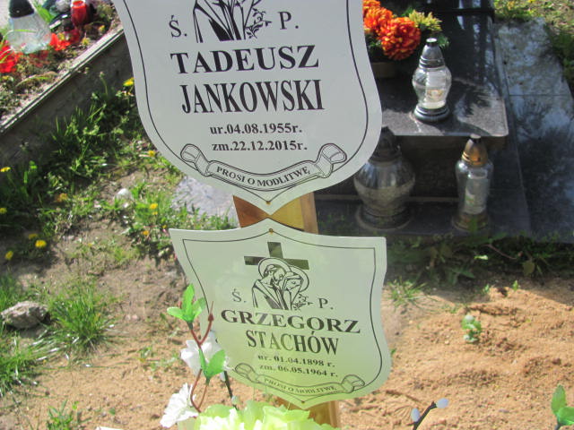 Tadeusz Jankowski 1955 Lubin - Grobonet - Wyszukiwarka osób pochowanych