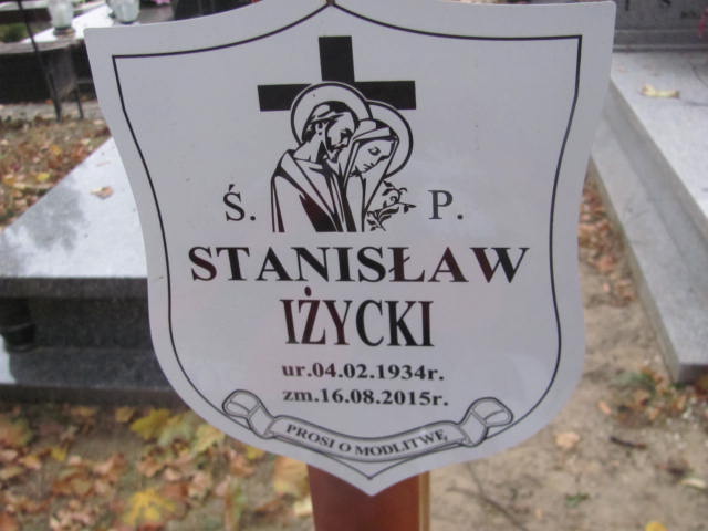 Stanisław Iżycki 1934 Lubin - Grobonet - Wyszukiwarka osób pochowanych