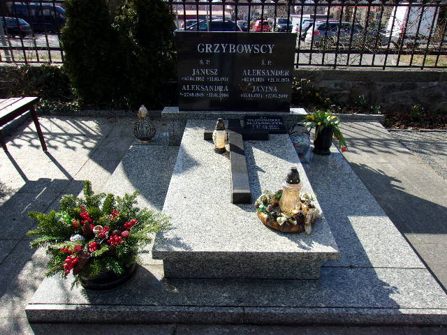 Grób Aleksandra Stanisława Grzybowska