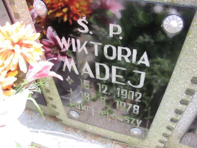 Wiktoria Madej 1902 Lubin - Grobonet - Wyszukiwarka osób pochowanych