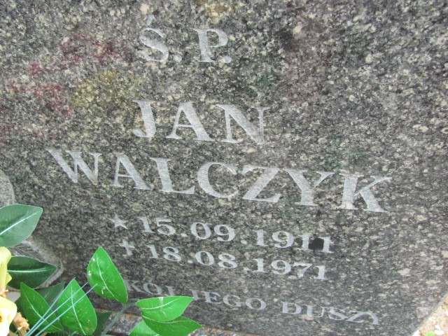 Jan Walczyk 1911 Lubin - Grobonet - Wyszukiwarka osób pochowanych