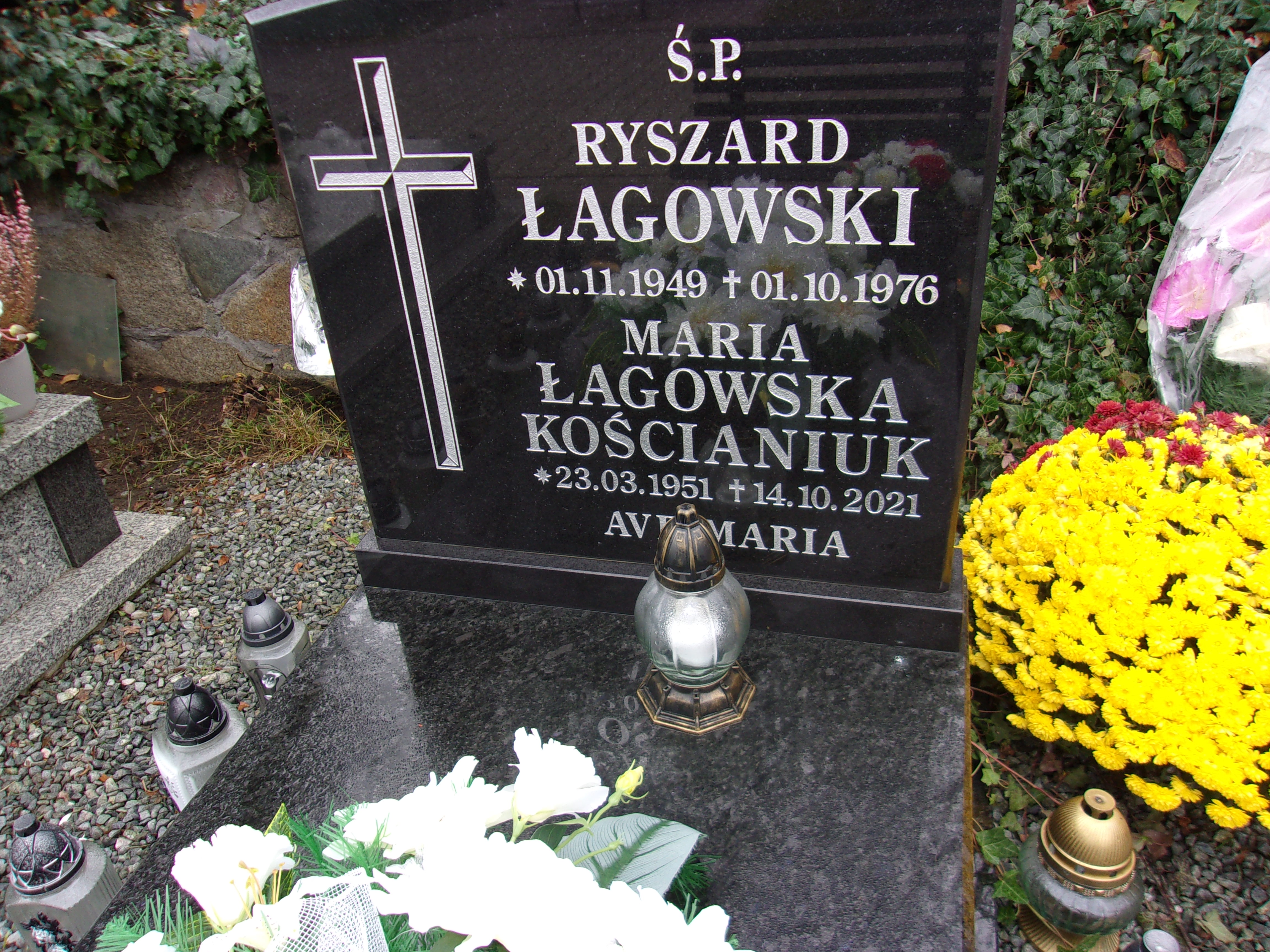 Maria Łagowska Kościaniuk 1951 Lubin - Grobonet - Wyszukiwarka osób pochowanych