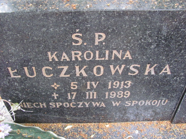 Stanisław Łuczkowski 1906 Lubin - Grobonet - Wyszukiwarka osób pochowanych
