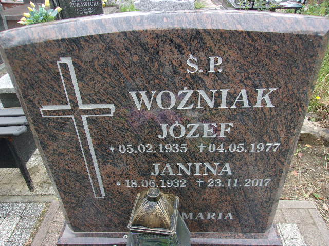 Józef Woźniak 1935 Lubin - Grobonet - Wyszukiwarka osób pochowanych