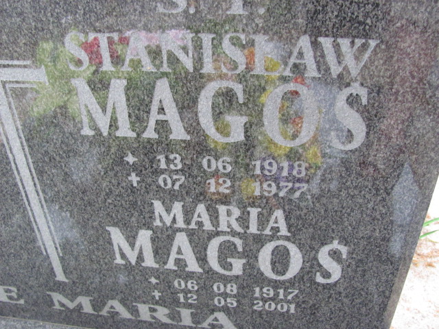 Mieczysław Magoś 1949 Lubin - Grobonet - Wyszukiwarka osób pochowanych