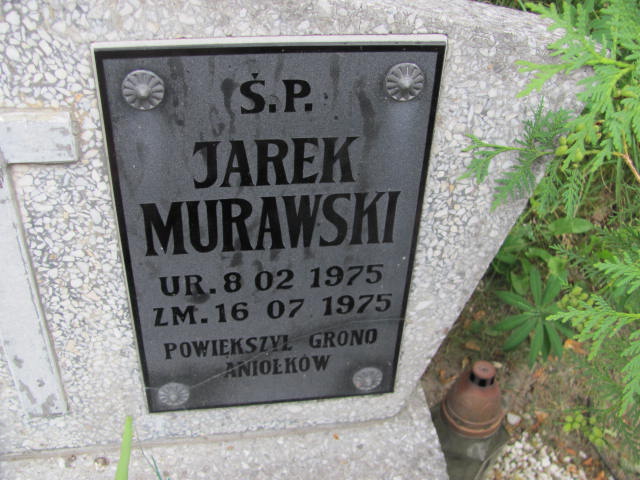 Jarosław Murawski 1975 Lubin - Grobonet - Wyszukiwarka osób pochowanych