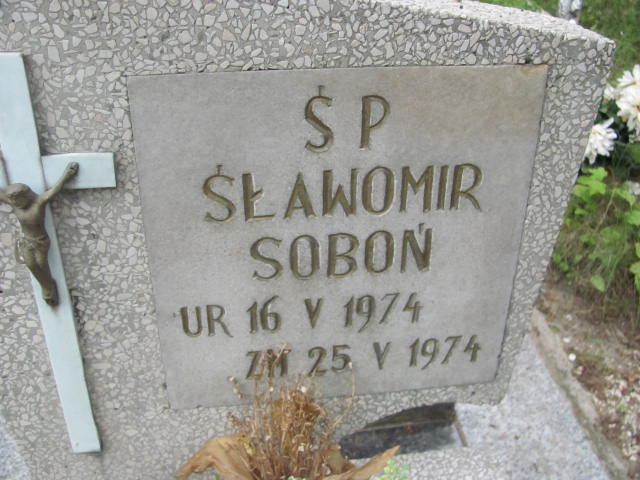 Sławomir Soboń 1974 Lubin - Grobonet - Wyszukiwarka osób pochowanych