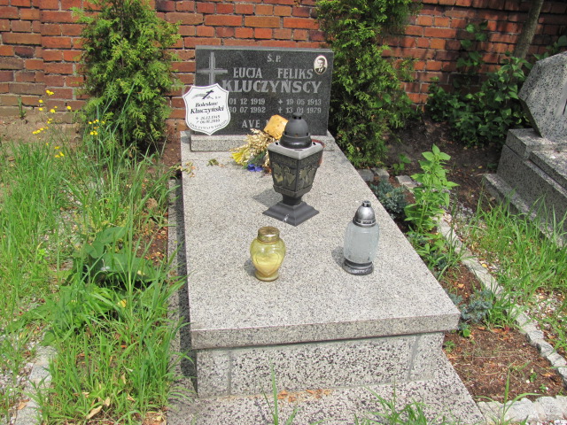 Grób Feliks Antoni Kluczyński