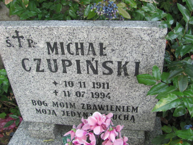 Michał Czupiński 1911 Lubin - Grobonet - Wyszukiwarka osób pochowanych