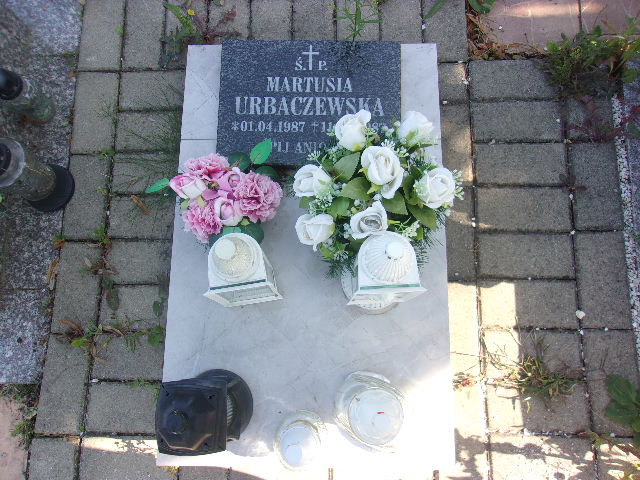 Marta Urbaczewska 1987 Lubin - Grobonet - Wyszukiwarka osób pochowanych