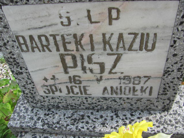 Kazimierz Pisz Zakrzewski 1987 Lubin - Grobonet - Wyszukiwarka osób pochowanych
