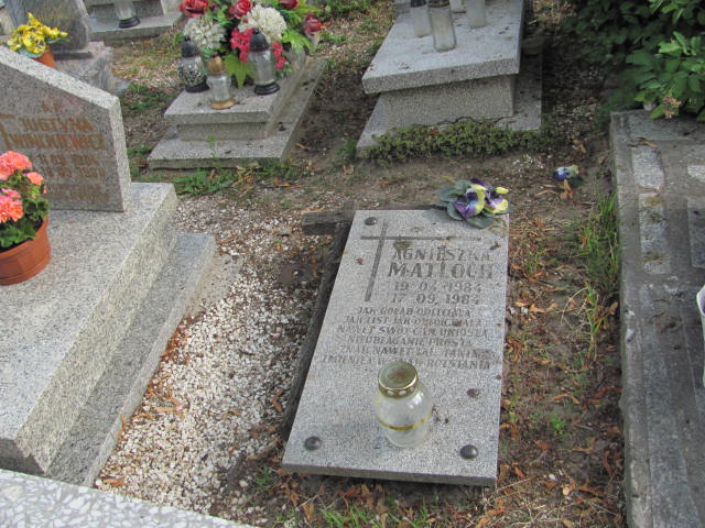 Grób Agnieszka Bożena Matloch