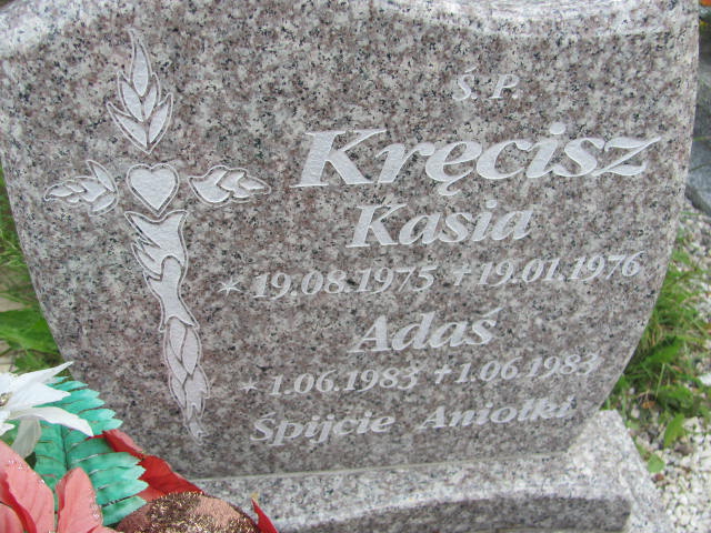 Katarzyna Kręcisz 1975 Lubin - Grobonet - Wyszukiwarka osób pochowanych