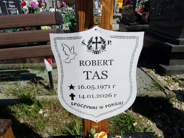 Robert Tas 1971 Lubin - Grobonet - Wyszukiwarka osób pochowanych