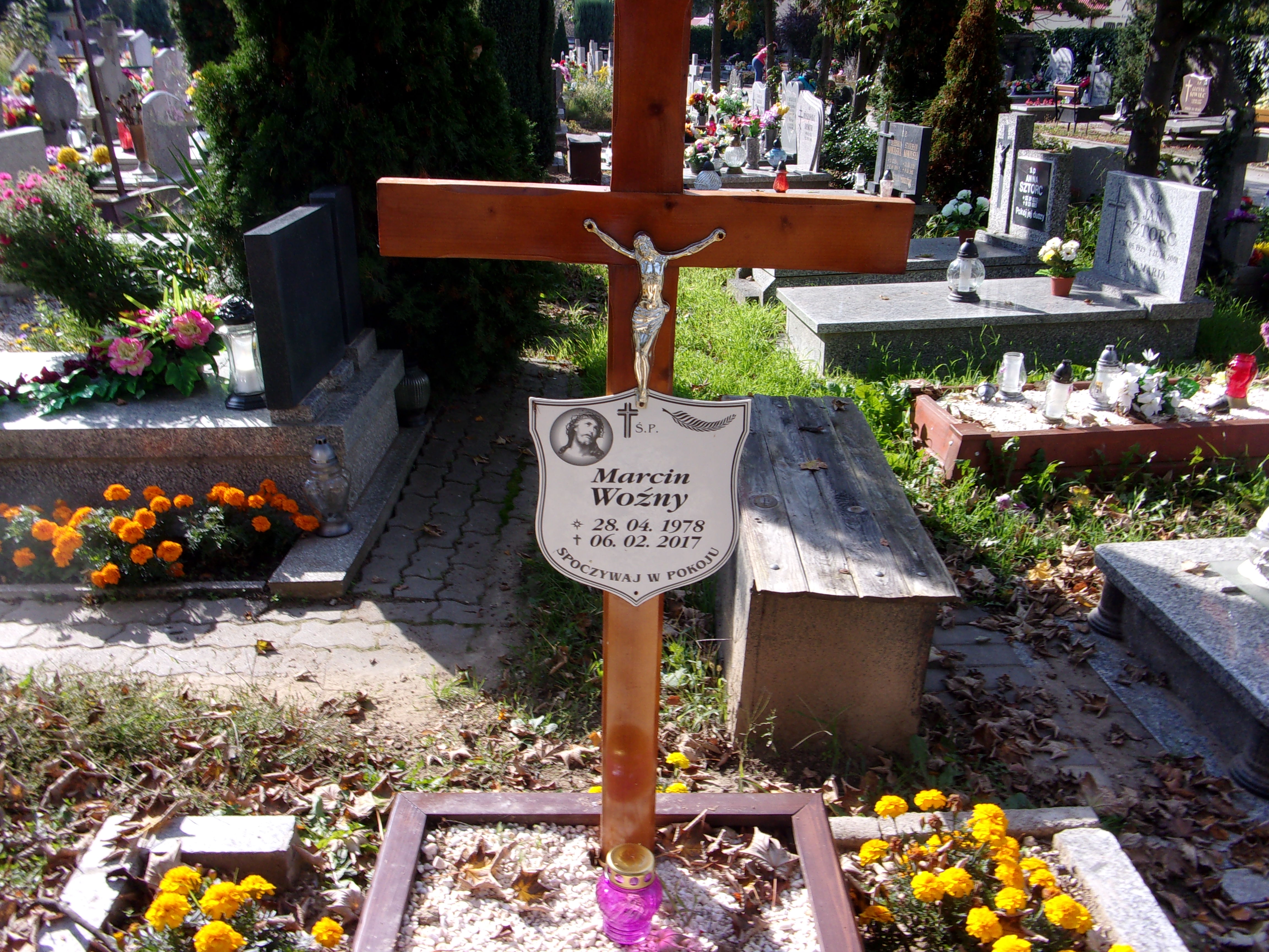Marcin Woźny 1978 Lubin - Grobonet - Wyszukiwarka osób pochowanych