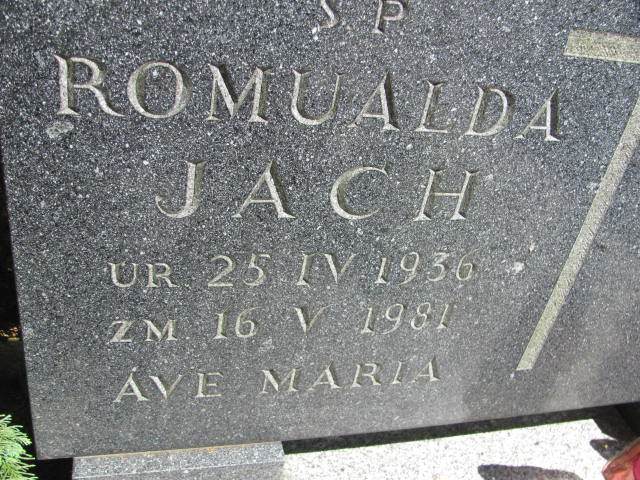Romualda Jach 1936 Lubin - Grobonet - Wyszukiwarka osób pochowanych