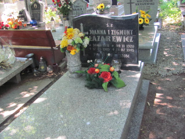Grób Zygmunt Łazarewicz