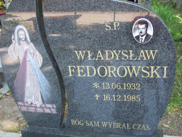 Władysław Fedorowski 1932 Lubin - Grobonet - Wyszukiwarka osób pochowanych