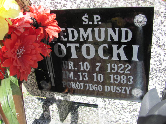 Edmund Otocki 1922 Lubin - Grobonet - Wyszukiwarka osób pochowanych