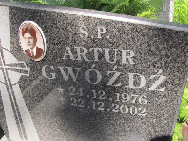 Artur Gwóźdź 1976 Lubin - Grobonet - Wyszukiwarka osób pochowanych