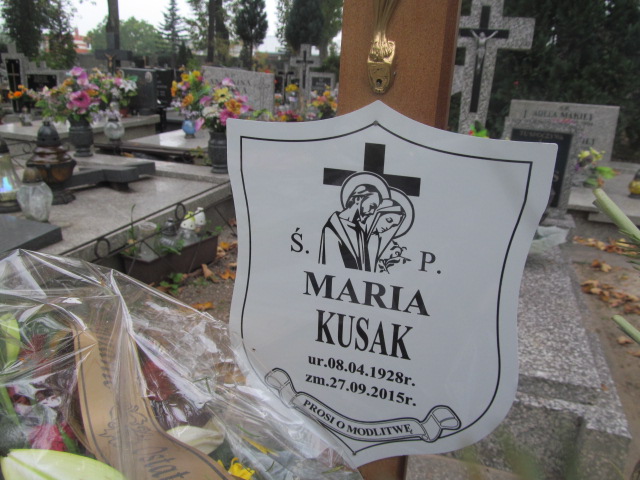 Maria Kusak 1928 Lubin - Grobonet - Wyszukiwarka osób pochowanych