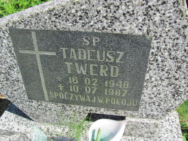 Tadeusz Twerd 1948 Lubin - Grobonet - Wyszukiwarka osób pochowanych