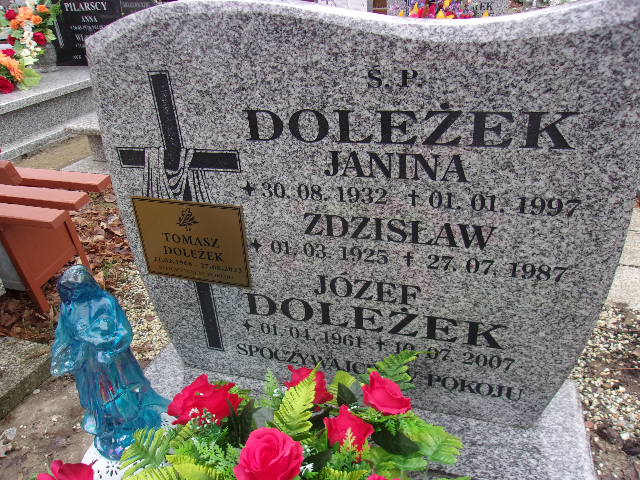 Józef Doleżek 1961 Lubin - Grobonet - Wyszukiwarka osób pochowanych