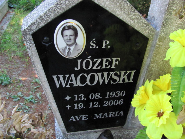 Józef Wacowski 1930 Lubin - Grobonet - Wyszukiwarka osób pochowanych