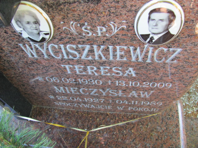 Teresa Wyciszkiewicz 1930 Lubin - Grobonet - Wyszukiwarka osób pochowanych