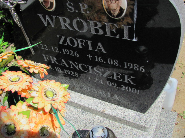 Zofia Wróbel 1926 Lubin - Grobonet - Wyszukiwarka osób pochowanych