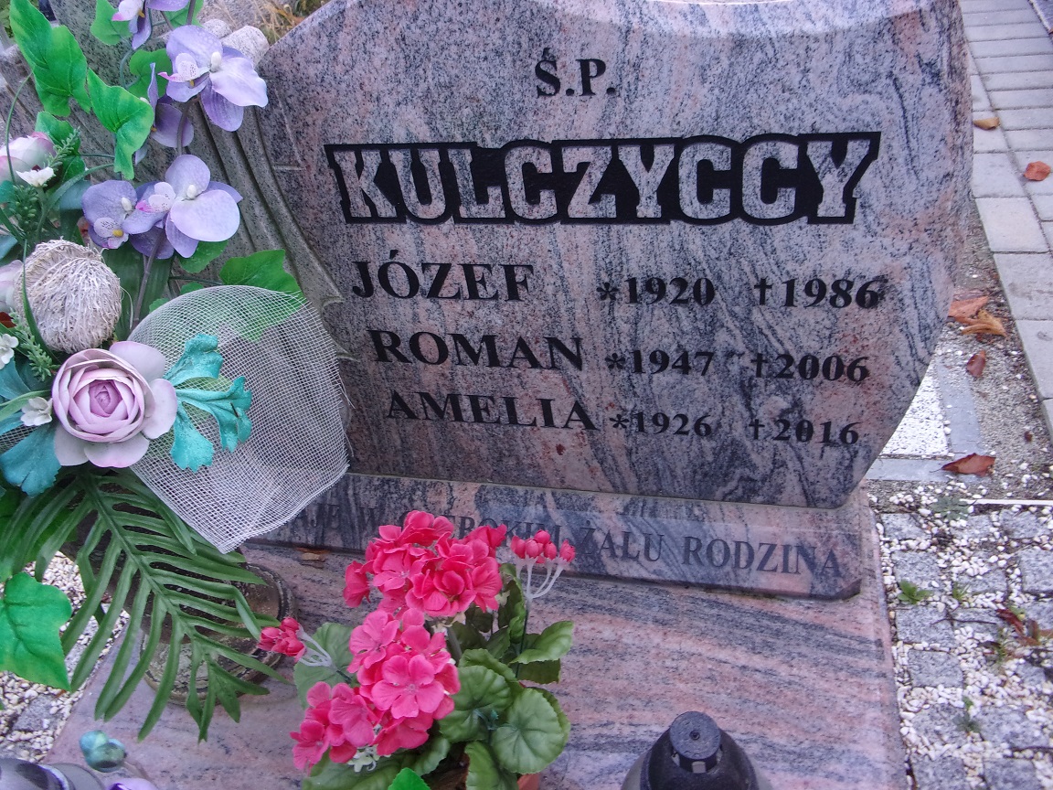 Amelia Kulczycka 1926 Lubin - Grobonet - Wyszukiwarka osób pochowanych