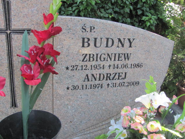 Zbigniew Budny 1954 Lubin - Grobonet - Wyszukiwarka osób pochowanych