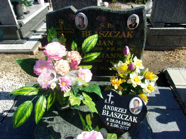 Andrzej Błaszczak 1956 Lubin - Grobonet - Wyszukiwarka osób pochowanych