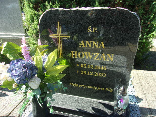 Anna Howzan 1946 Lubin - Grobonet - Wyszukiwarka osób pochowanych
