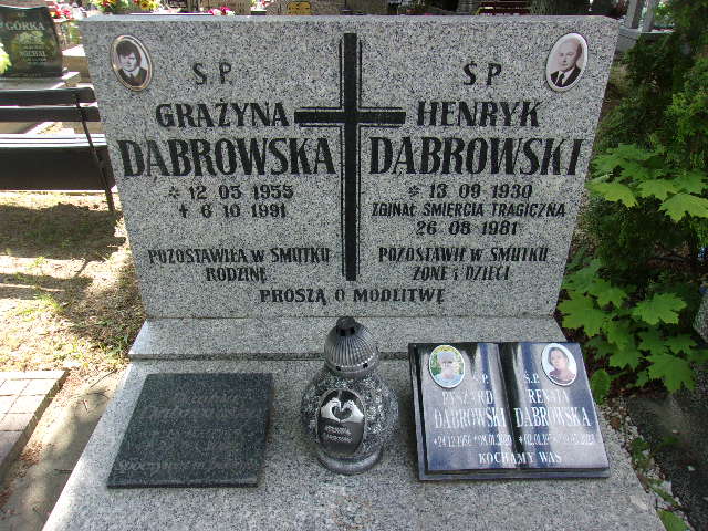 Ryszard Dąbrowski 1956 Lubin - Grobonet - Wyszukiwarka osób pochowanych