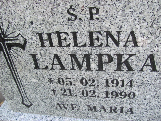 Helena Lampka 1914 Lubin - Grobonet - Wyszukiwarka osób pochowanych